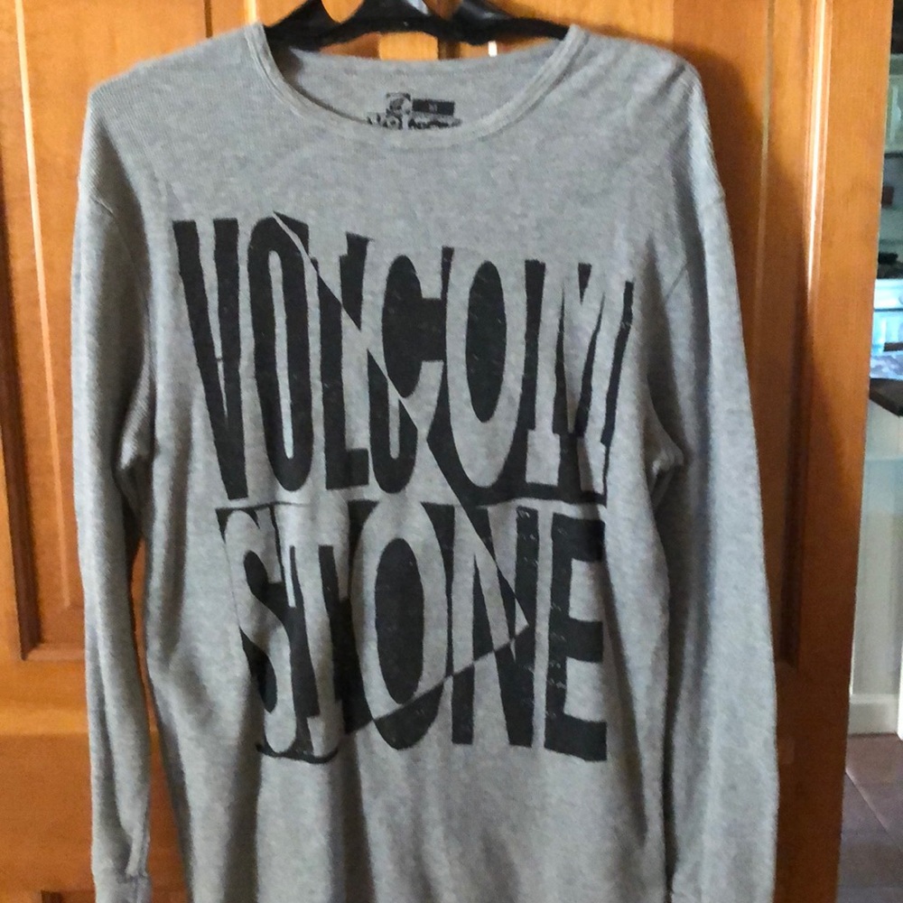 Volcom Men’s Grey Thermal Size Medium